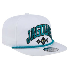 Jacksonville Jaguars New Era Diamond Golfer Snapback Hat - White online