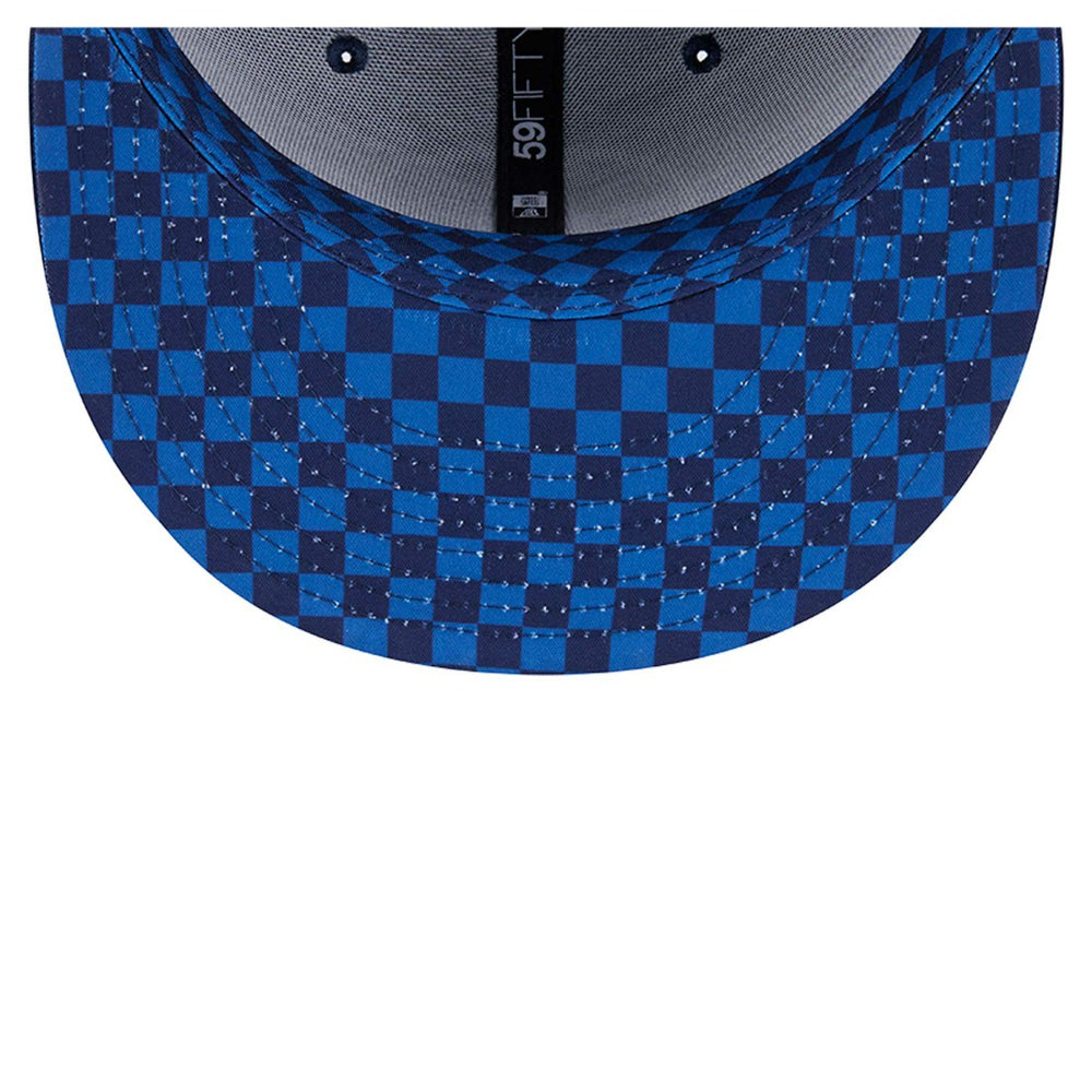 Tennessee Titans New Era Checkered 59FIFTY Fitted Hat - Navy outlet