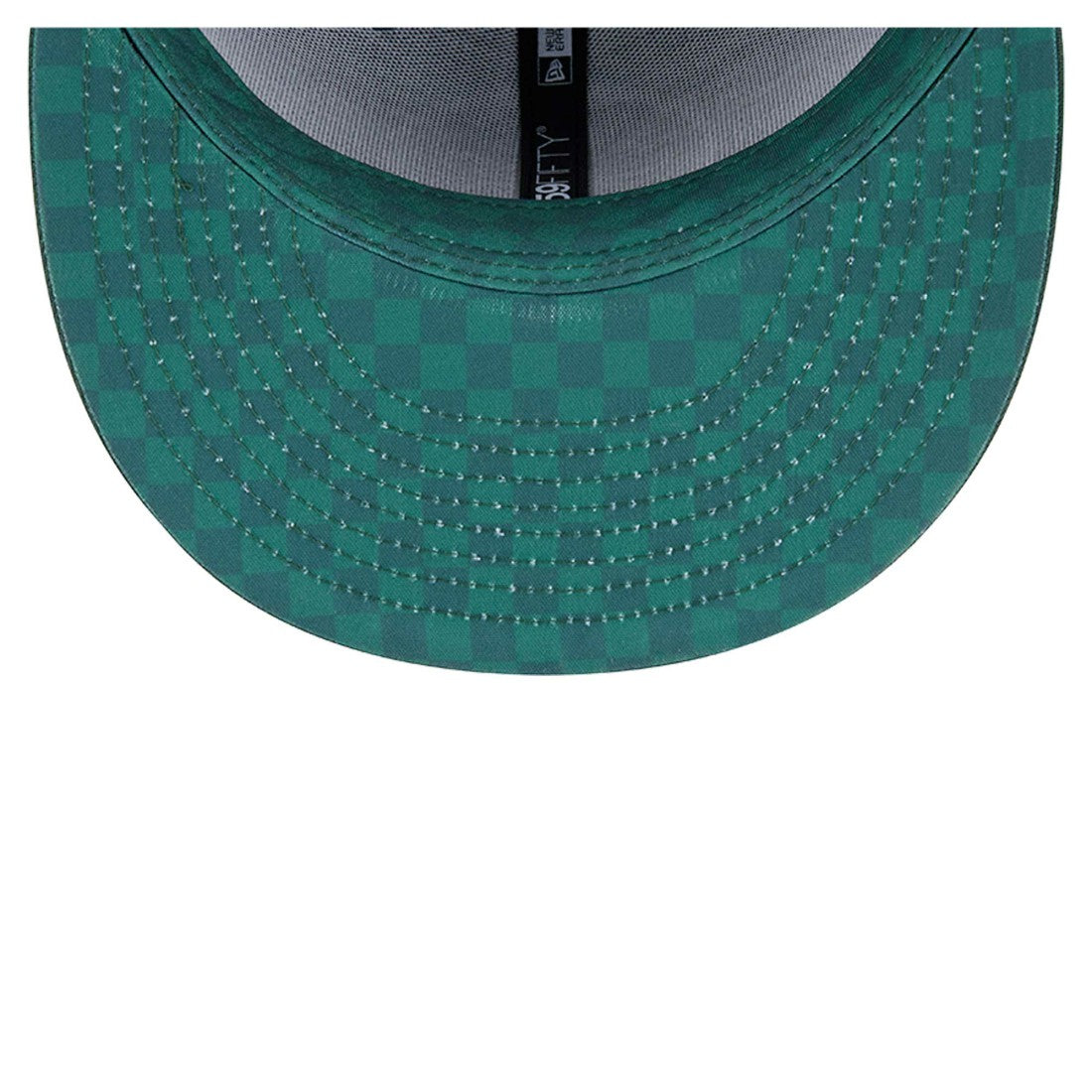 Green Bay Packers New Era Checkered 59FIFTY Fitted Hat - Green outlet