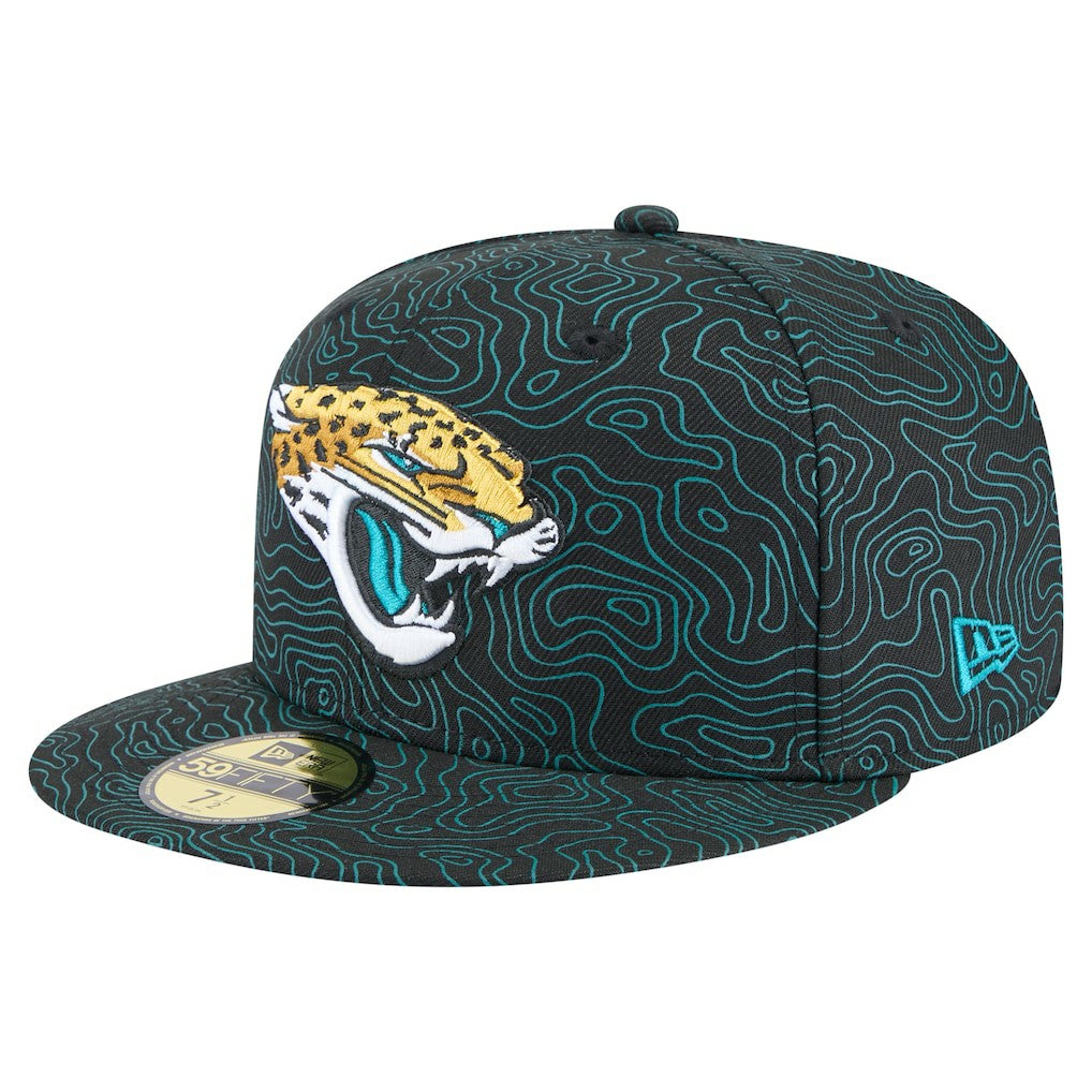 Jacksonville Jaguars New Era Geo 59FIFTY Fitted Hat - Black sale