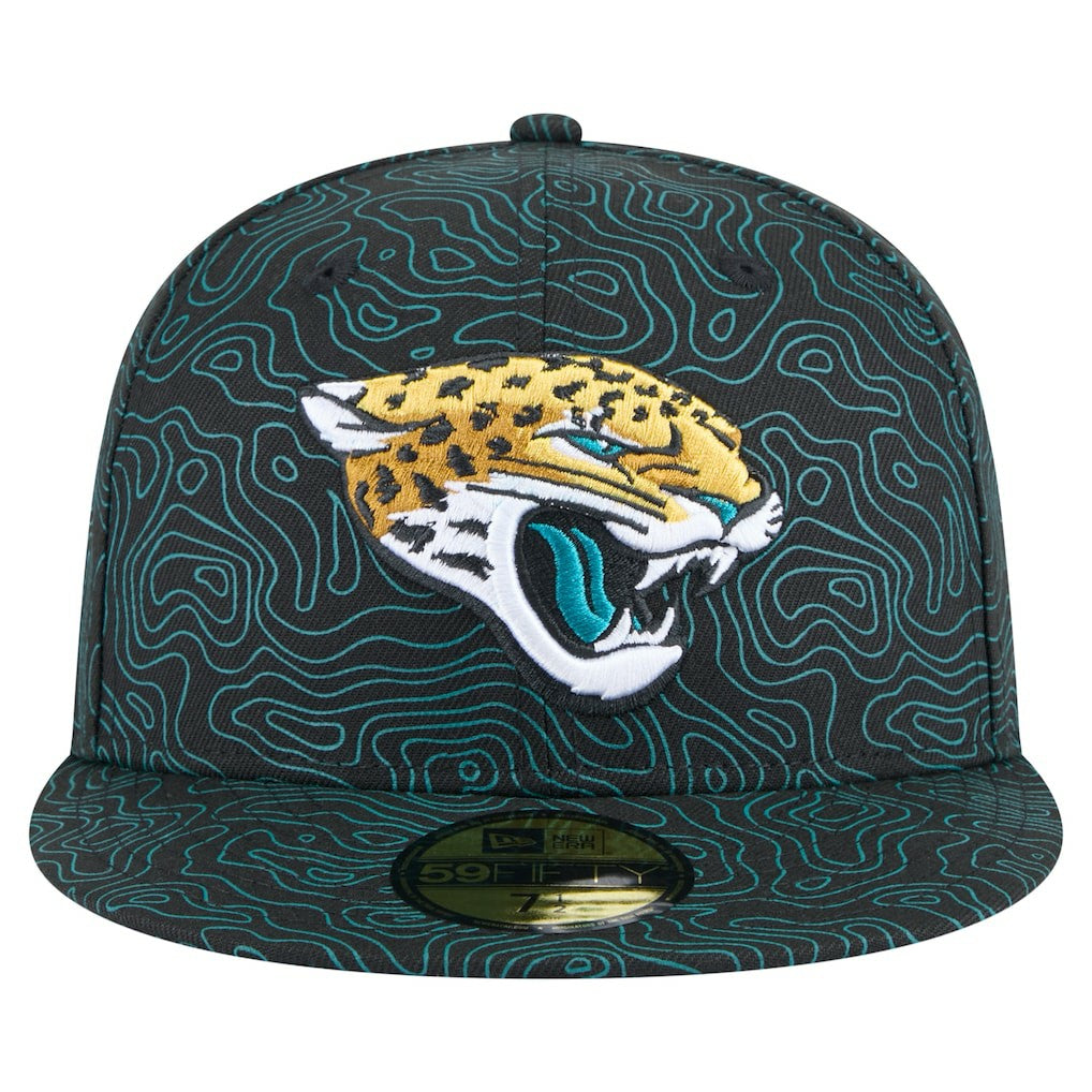 Jacksonville Jaguars New Era Geo 59FIFTY Fitted Hat - Black sale