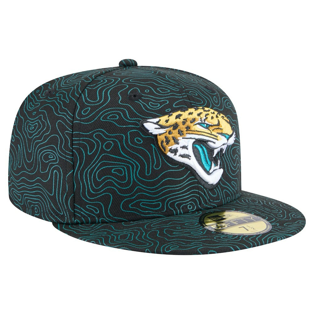 Jacksonville Jaguars New Era Geo 59FIFTY Fitted Hat - Black sale