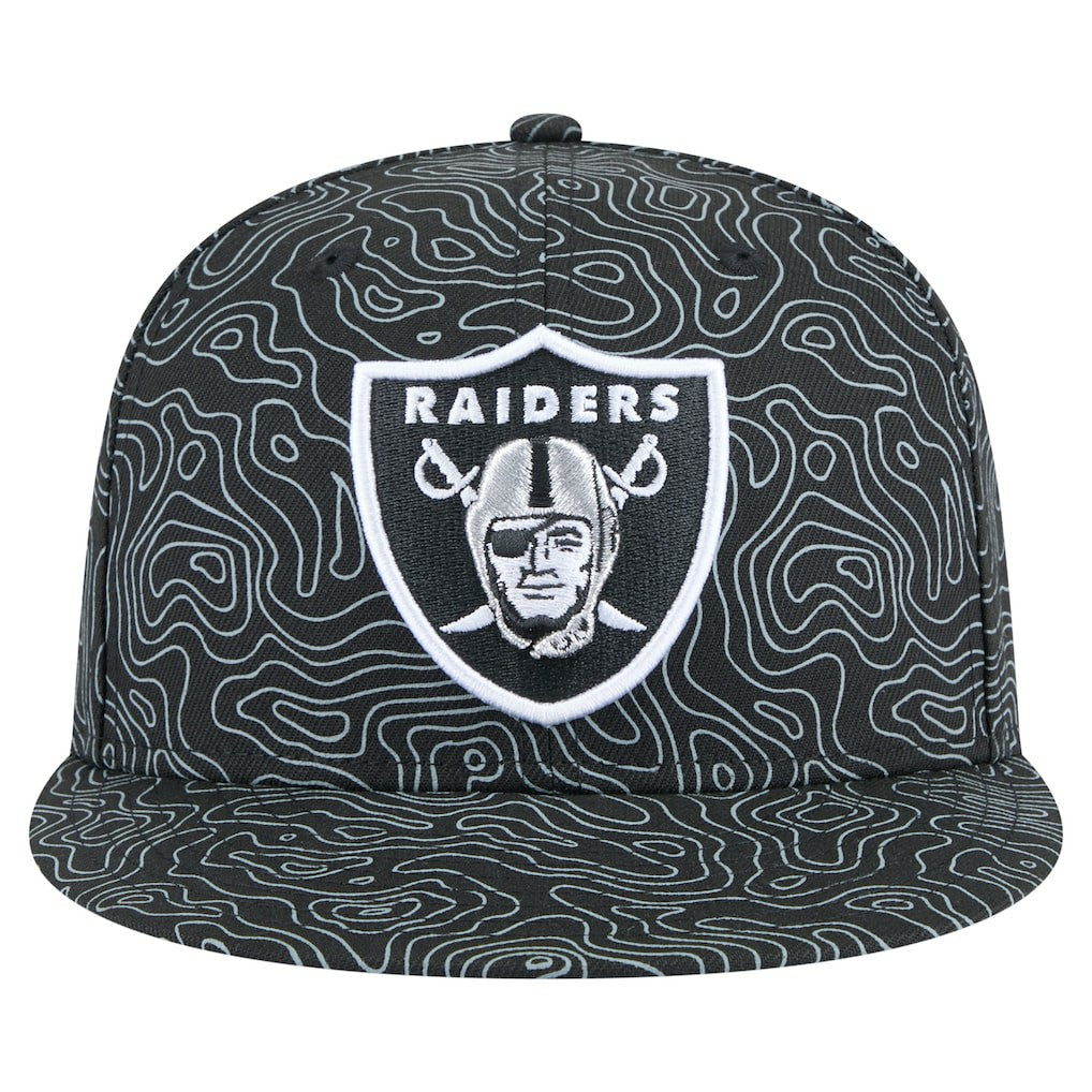Las Vegas Raiders New Era Geo 59FIFTY Fitted Hat - Black for sale