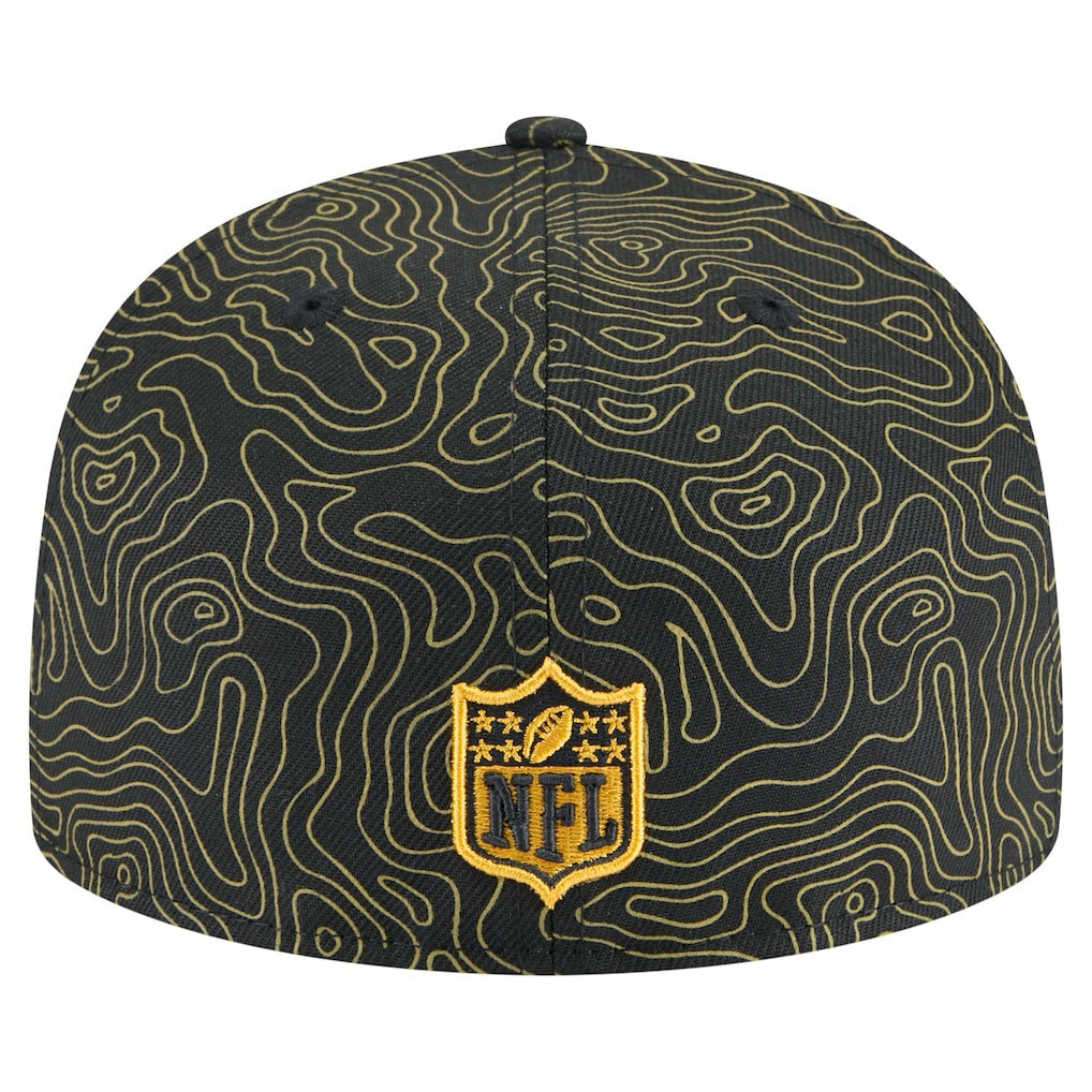 Pittsburgh Steelers New Era Geo 59FIFTY Fitted Hat - Black on sale