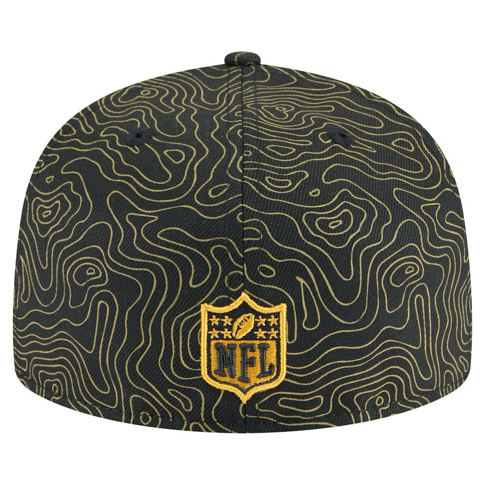 Pittsburgh Steelers New Era Geo 59FIFTY Fitted Hat - Black on sale