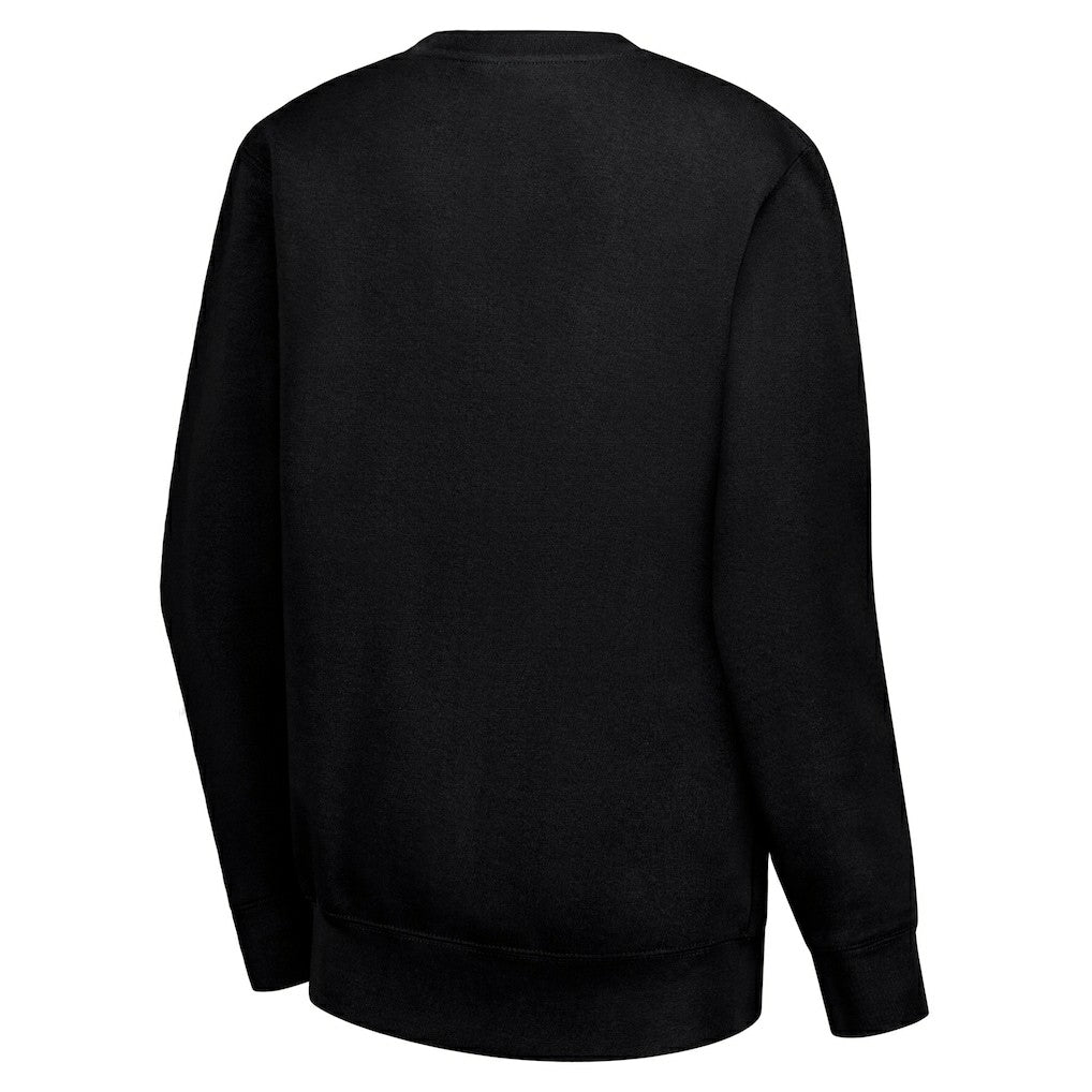 Golden State Warriors G-III 4Her by Carl Banks Women's Heart Graphic Fleece Pullover Sweatshirt sale - Black on sale