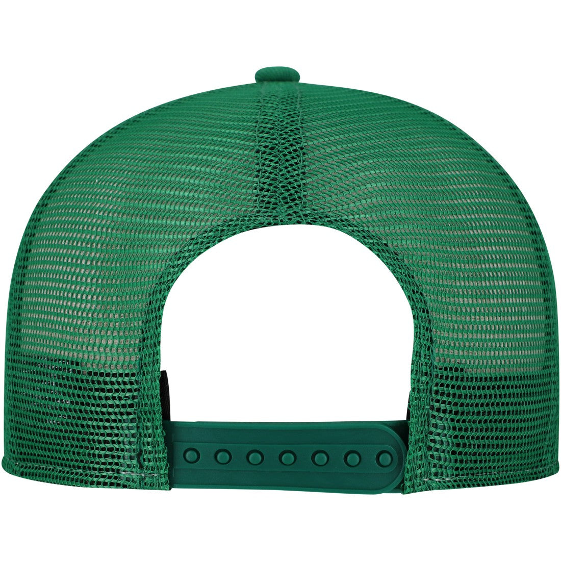 New York Jets New Era Striped A-Frame 9FIFTY Adjustable Trucker Snapback Hat - White/Green outlet