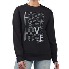 Las Vegas Raiders G-III 4Her by Carl Banks Women's Lots of Love Graphic Fleece Pullover Sweatshirt - Black online