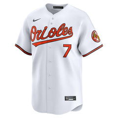Jackson Holliday Baltimore Orioles Home Limited Player Jersey White