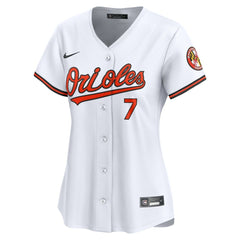 Jackson Holliday Baltimore Orioles Women's Home Limited Player Jersey White
