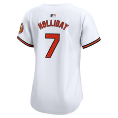 Jackson Holliday Baltimore Orioles Women's Home Limited Player Jersey White