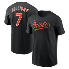 Jackson Holliday Baltimore Orioles Youth Name & Number T-Shirt Black