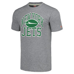 New York Jets Homage Unisex Arch T-Shirt - Gray for sale