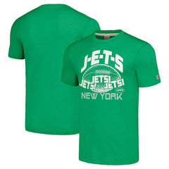 New York Jets Homage Unisex J-E-T-S Tri-Blend T-Shirt - Green outlet
