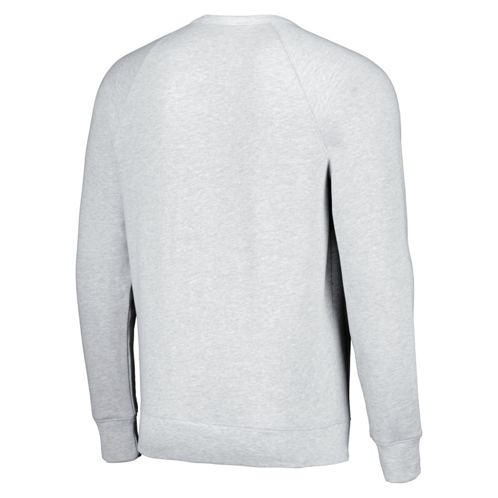 New York Jets Homage Unisex Crest Tri-Blend Crewneck Pullover Sweatshirt - White on sale