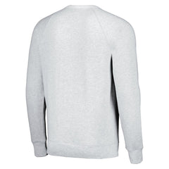New York Jets Homage Unisex Crest Tri-Blend Crewneck Pullover Sweatshirt - White on sale