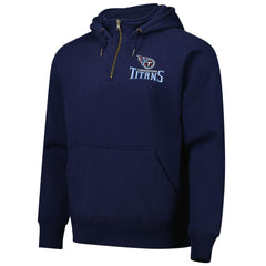 Tennessee Titans Dunbrooke Unisex Defender Quarter-Zip Hoodie - Navy sale
