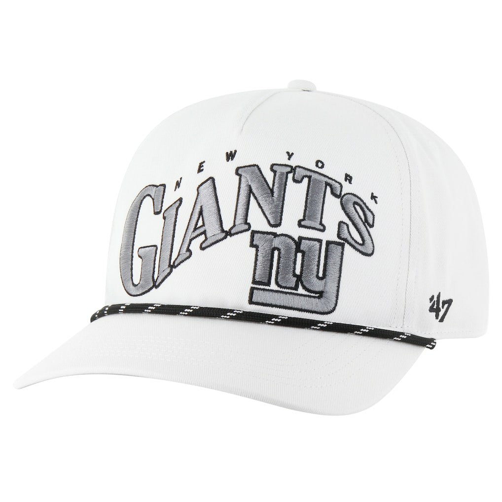 New York Giants '47 Wave Speckle Hitch Rope Adjustable Hat - White online