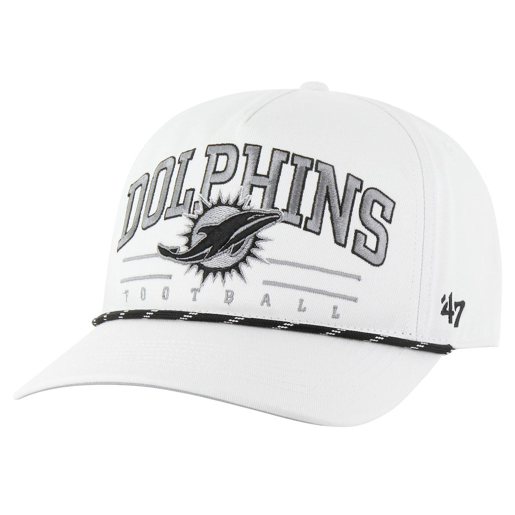 Miami Dolphins '47 Roscoe Speckle Adjustable Hat - White discount