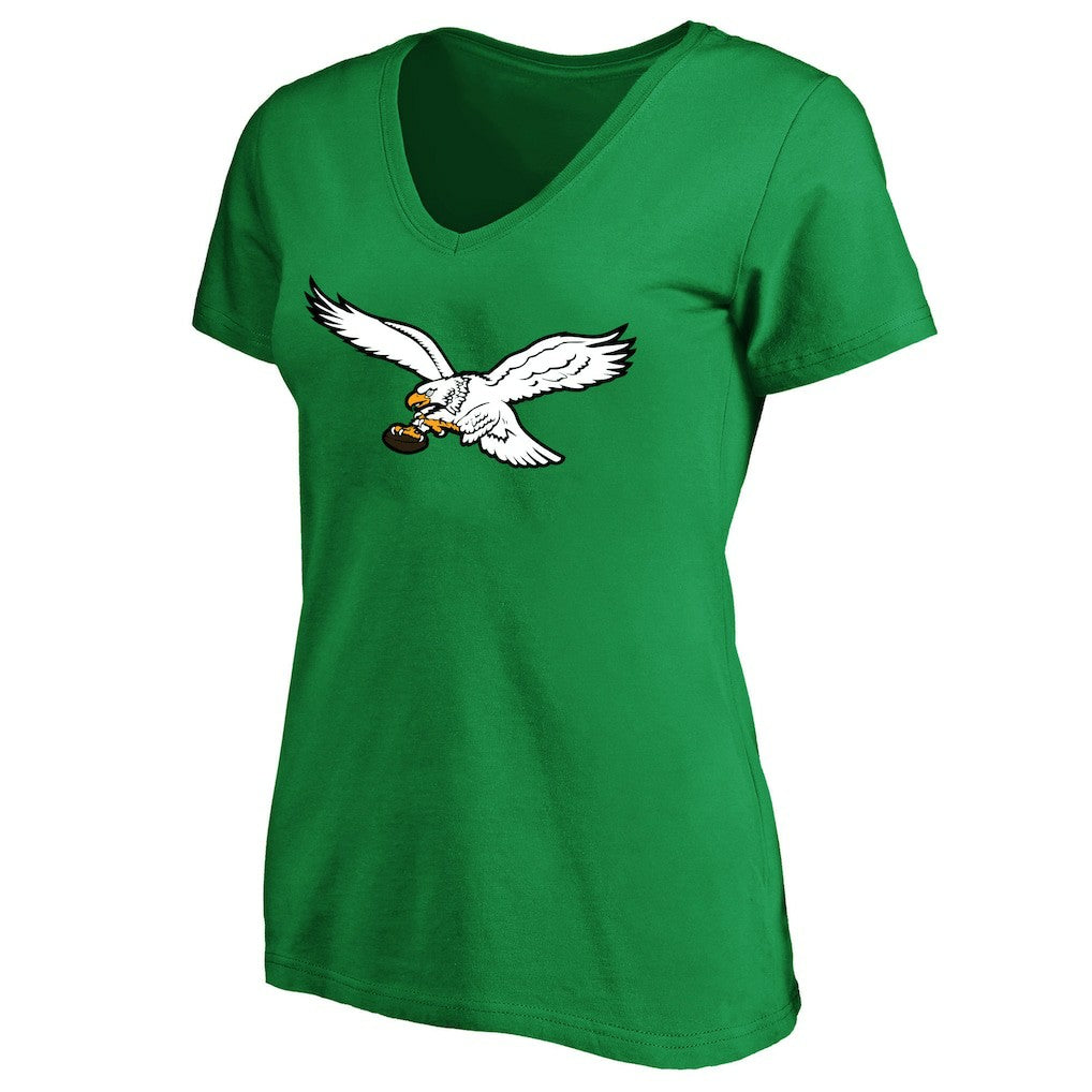 Saquon Barkley Philadelphia Eagles Women's Plus Size Fair Catch Name & Number Scoop Neck T-Shirt - Kelly Green outlet