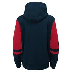 Houston Texans Youth Stadium Color-Block Full-Zip Hoodie - Navy on sale
