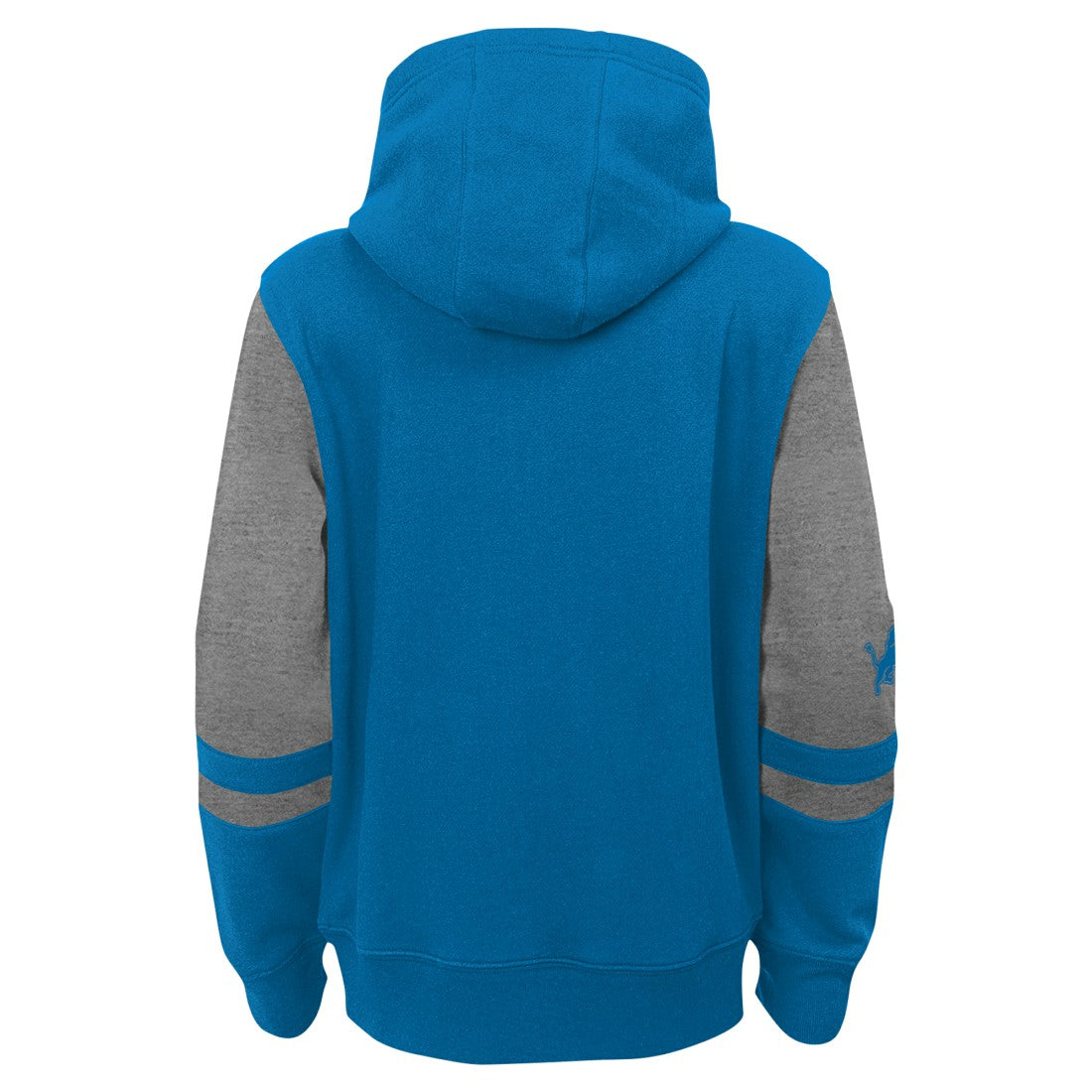 Detroit Lions Youth Stadium Color-Block Full-Zip Hoodie - Blue outlet