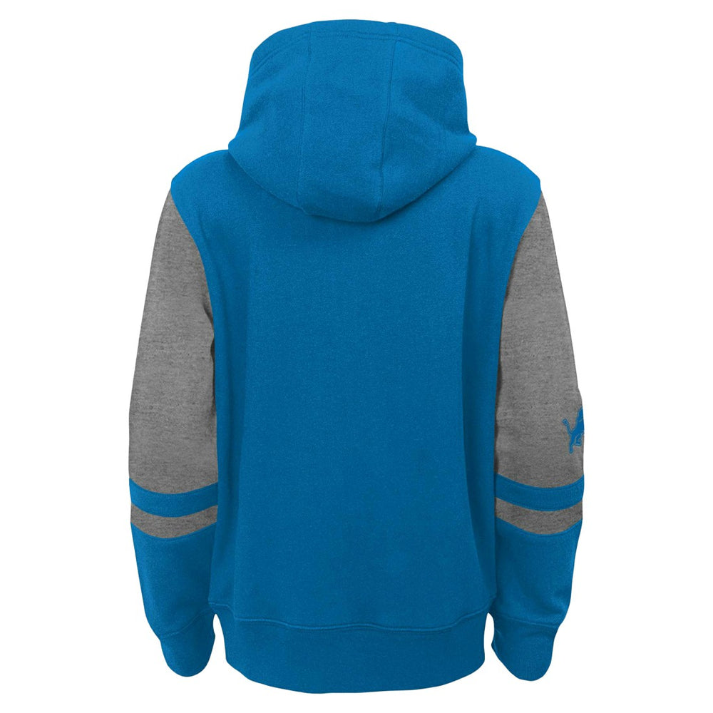 Detroit Lions Preschool Stadium Color Block Full-Zip Hoodie - Blue on sale