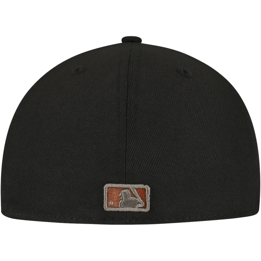 Chicago White Sox Dune Gradient Side Patch 59FIFTY Fitted Hat Black