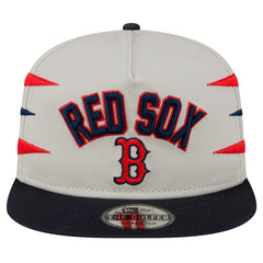 Boston Red Sox Iron Golfer Snapback Hat Cream