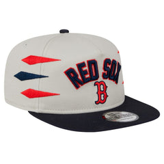 Boston Red Sox Iron Golfer Snapback Hat Cream