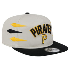 Pittsburgh Pirates Iron Golfer Snapback Hat Cream