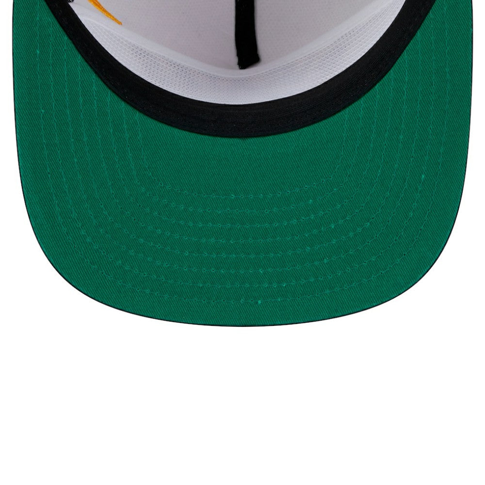 Pittsburgh Pirates Iron Golfer Snapback Hat Cream