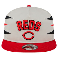 Cincinnati Reds Iron Golfer Snapback Hat Cream