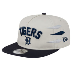 Detroit Tigers Iron Golfer Snapback Hat Cream