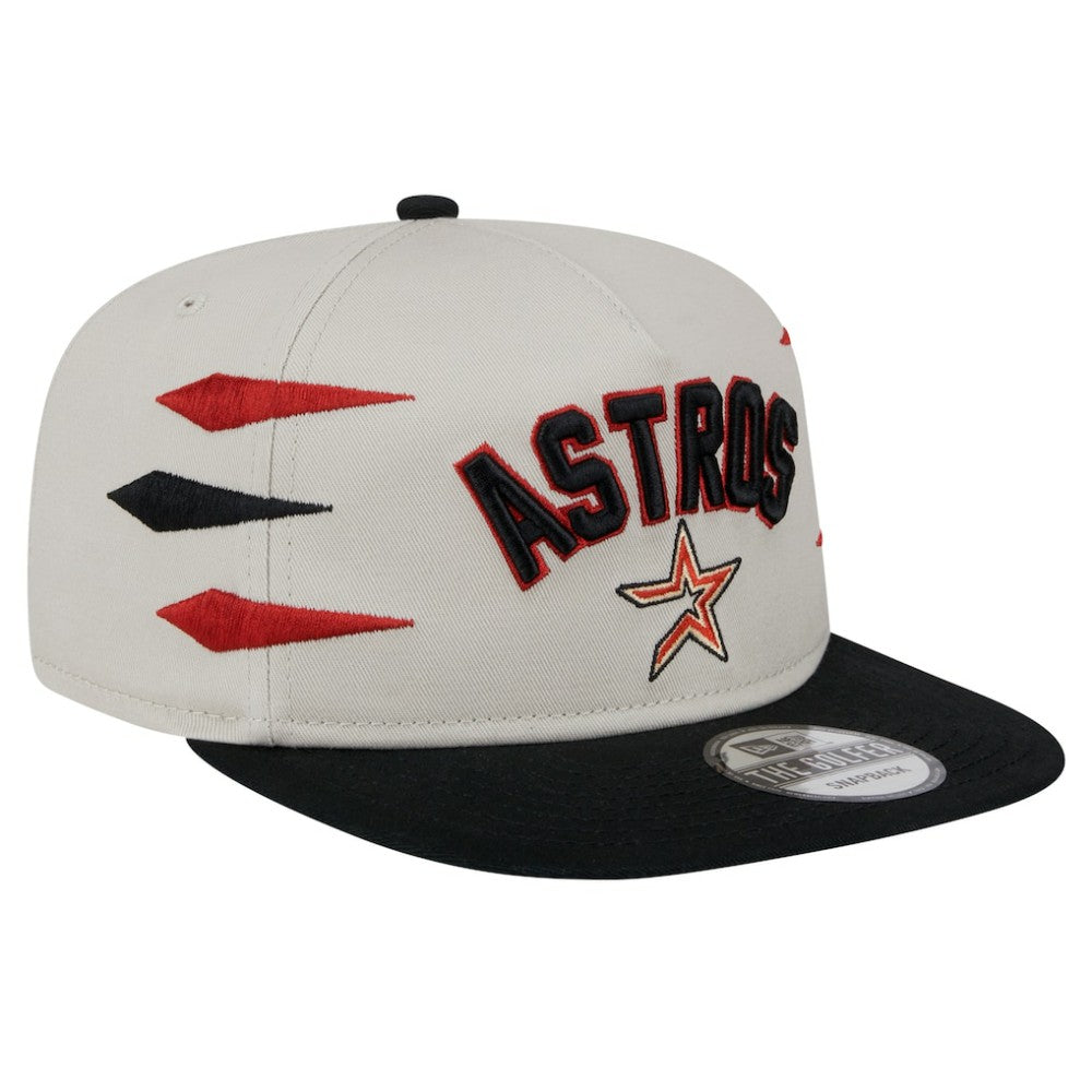 Houston Astros Iron Golfer Snapback Hat Cream