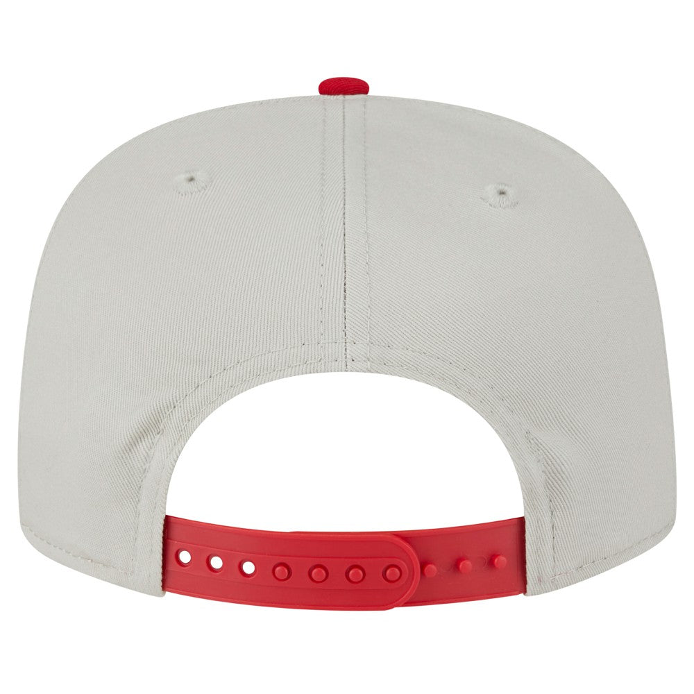 Los Angeles Angels Iron Golfer Snapback Hat Cream