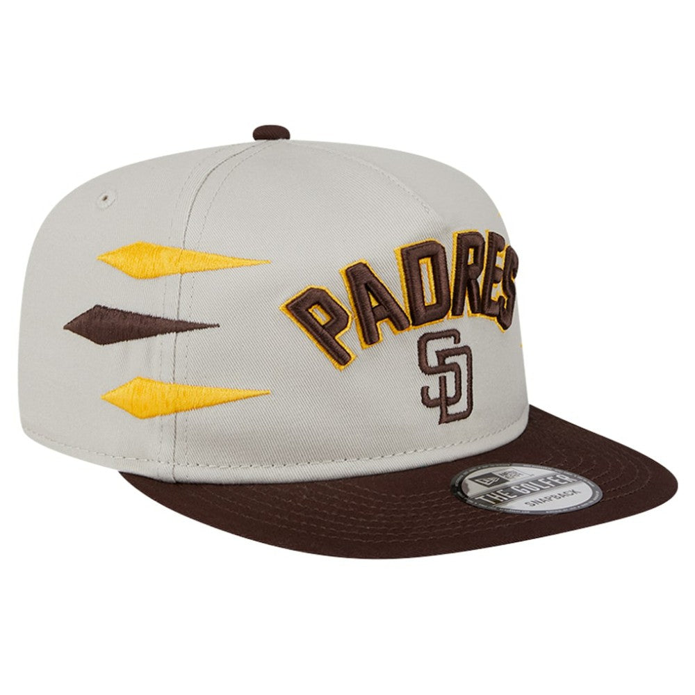 San Diego Padres Iron Golfer Snapback Hat Cream