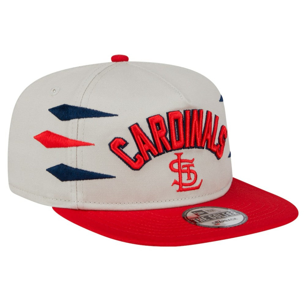St. Louis Cardinals Iron Golfer Snapback Hat Cream