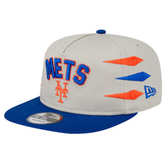 New York Mets Iron Golfer Snapback Hat Cream