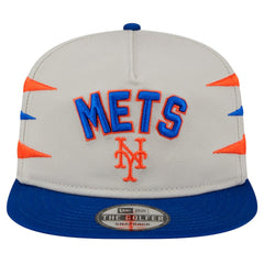 New York Mets Iron Golfer Snapback Hat Cream