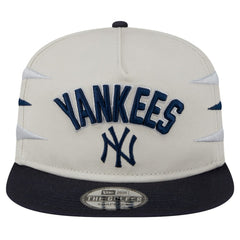 New York Yankees Iron Golfer Snapback Hat Cream