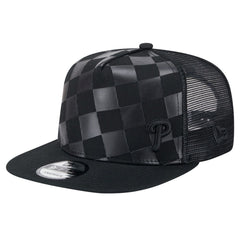 Philadelphia Phillies Score Check 9FIFTY A-Frame Trucker Snapback Hat Black