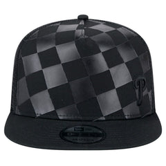 Philadelphia Phillies Score Check 9FIFTY A-Frame Trucker Snapback Hat Black