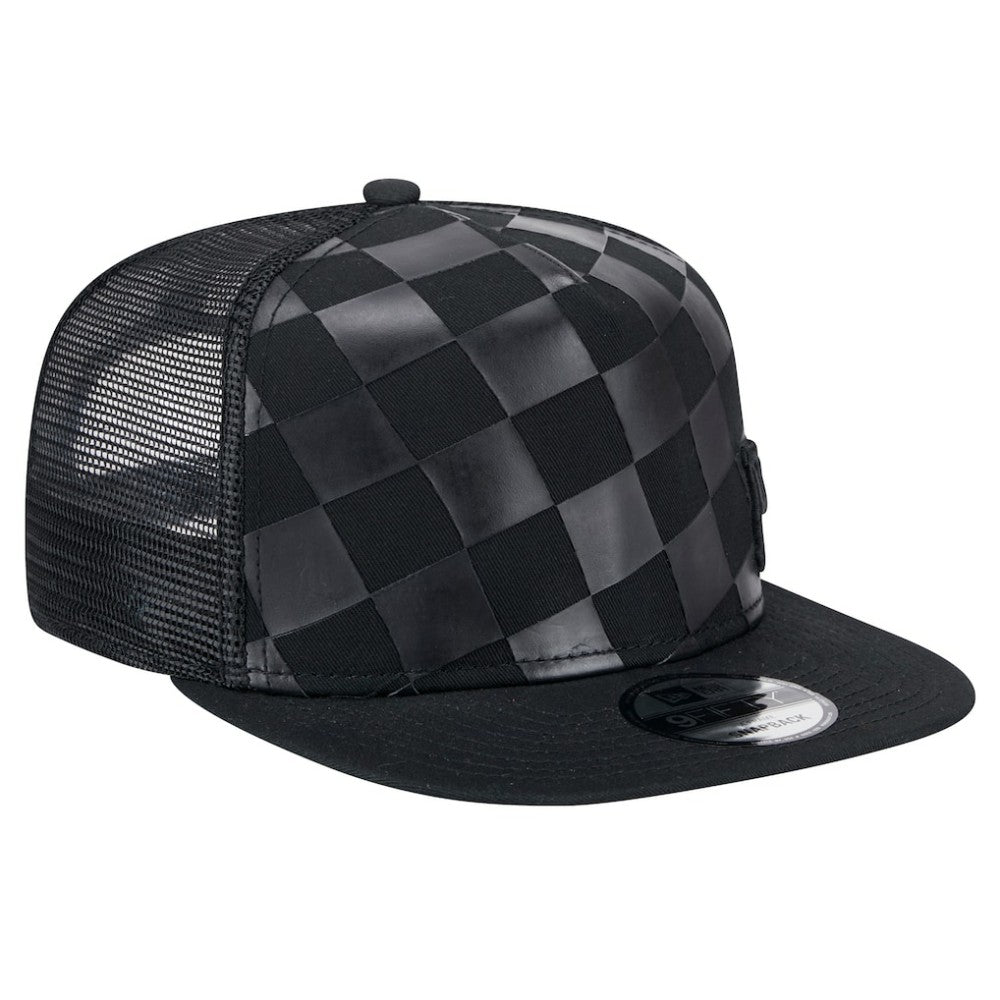 Pittsburgh Pirates Score Check 9FIFTY A-Frame Trucker Snapback Hat Black