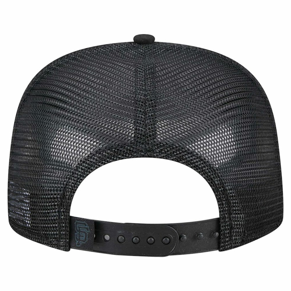 San Francisco Giants Score Check 9FIFTY A-Frame Trucker Snapback Hat Black