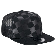 Chicago Cubs Score Check 9FIFTY A-Frame Trucker Snapback Hat Black