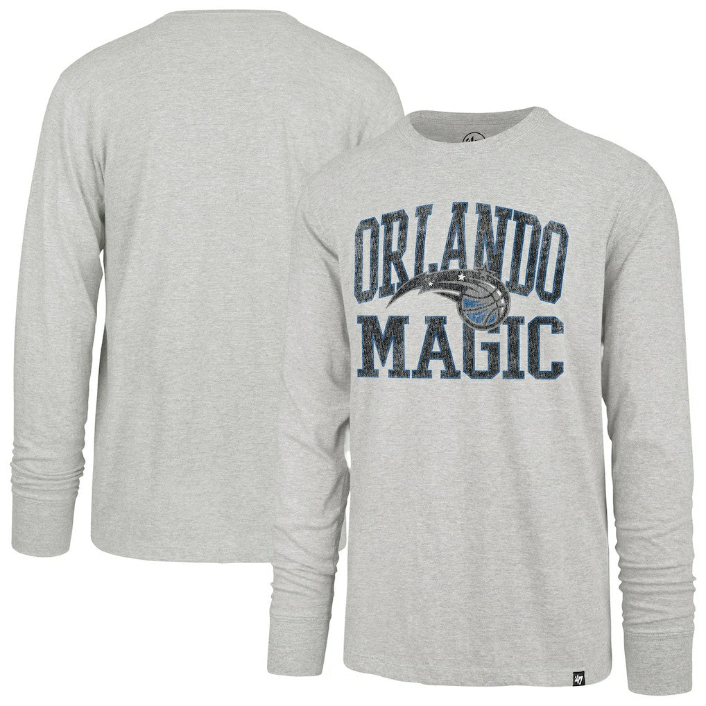 Orlando Magic '47 First Rate Franklin Long Sleeve T-Shirt - Gray on sale