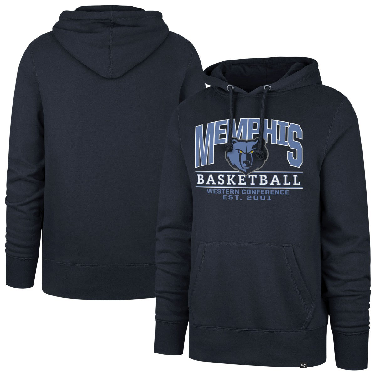 Memphis Grizzlies '47 Unisex Good Call Headline Pullover Hoodie - Navy outlet