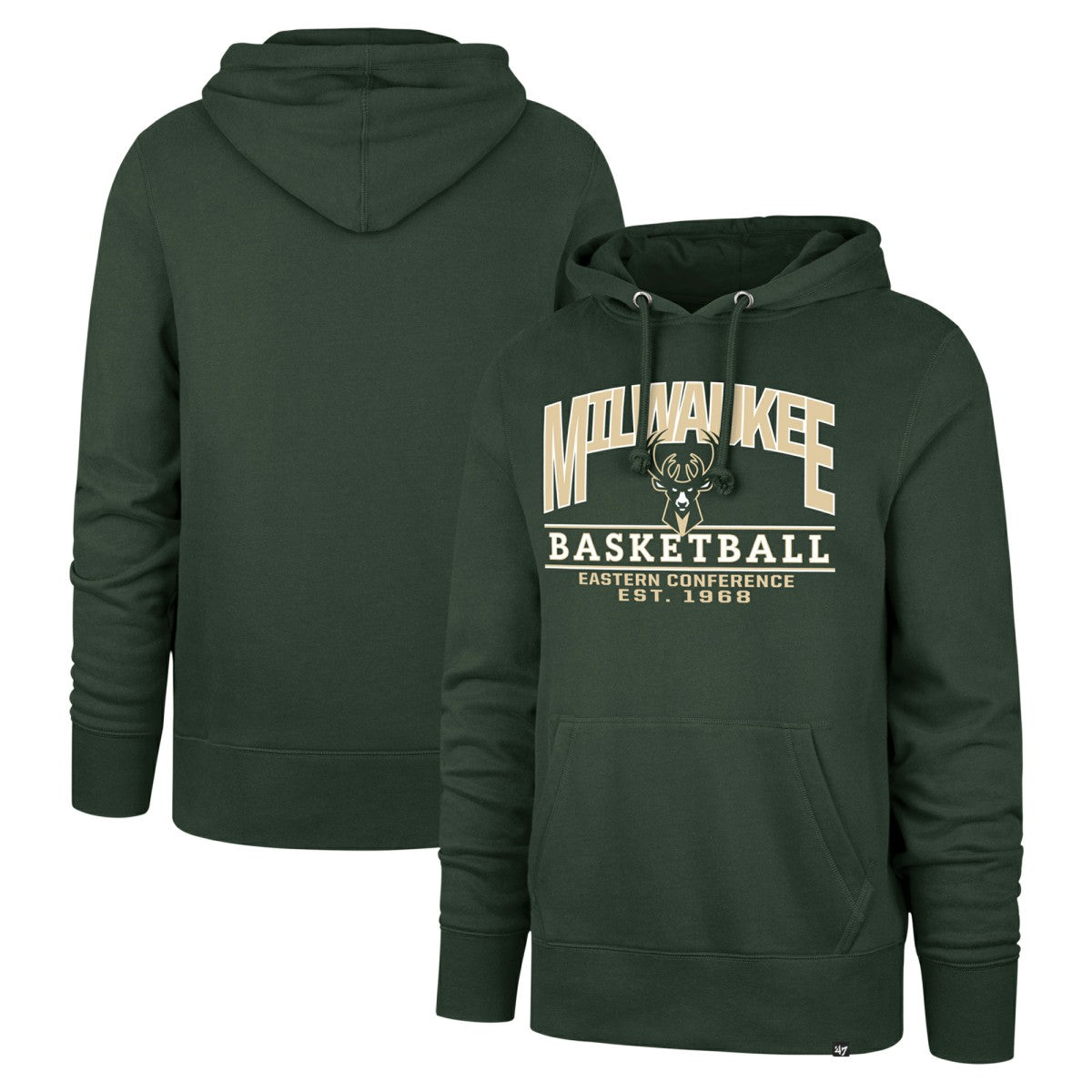 Milwaukee Bucks '47 Unisex Good Call Headline Pullover Hoodie - Hunter Green online