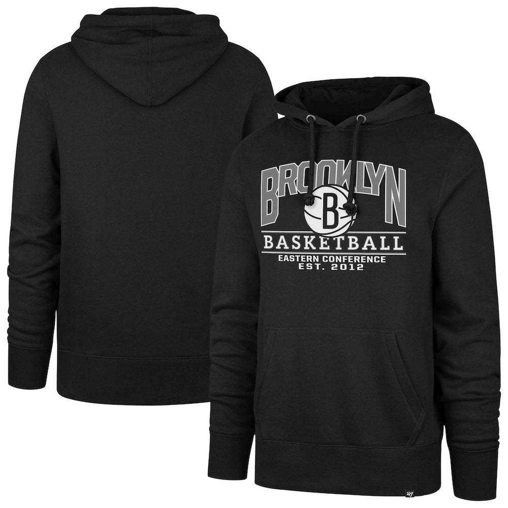 Brooklyn Nets '47 Unisex Good Call Headline Pullover Hoodie - Black sale